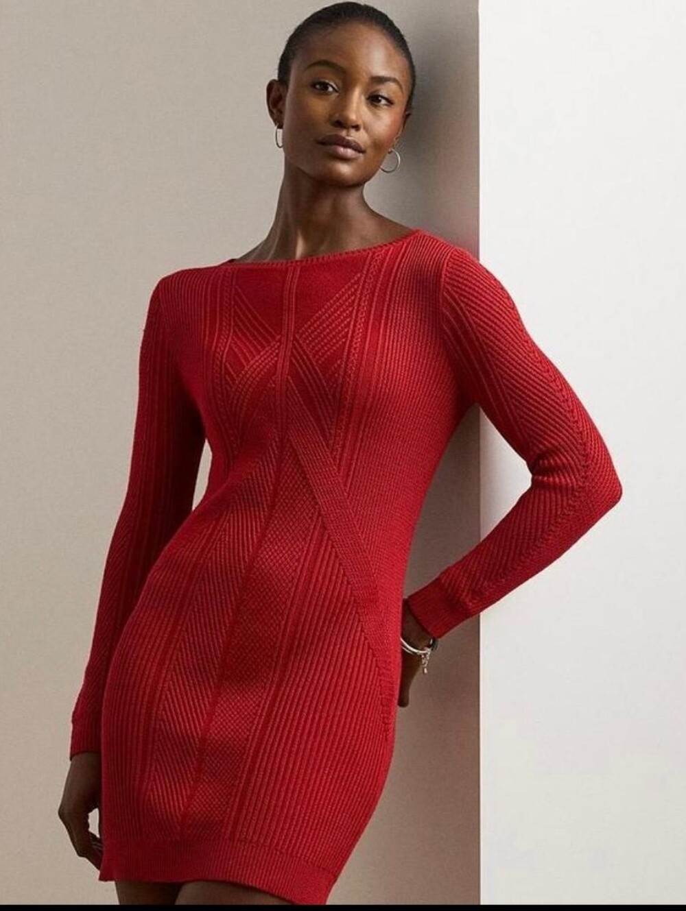 ❤️ STUNNING LAUREN RALPH LAUREN RED DRESS – NEW WITH TAGS | SIZE L